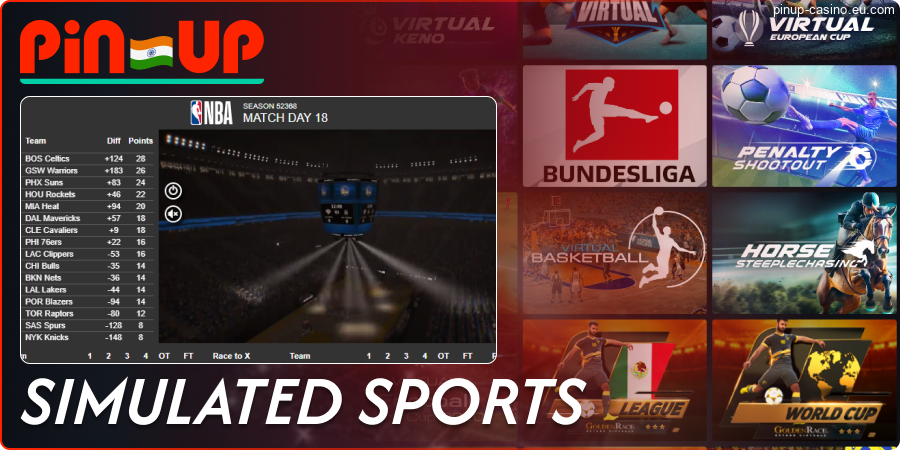 Virtual Sports Betting for Indian Pin-Up Players