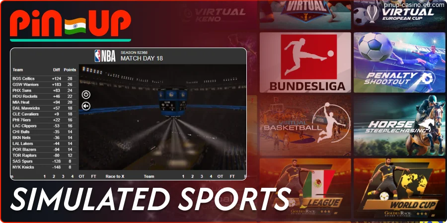 Virtual Sports Betting for Indian Pin-Up Players